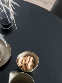 Eettafel Bob Zwart Mangohout ø130 cm
