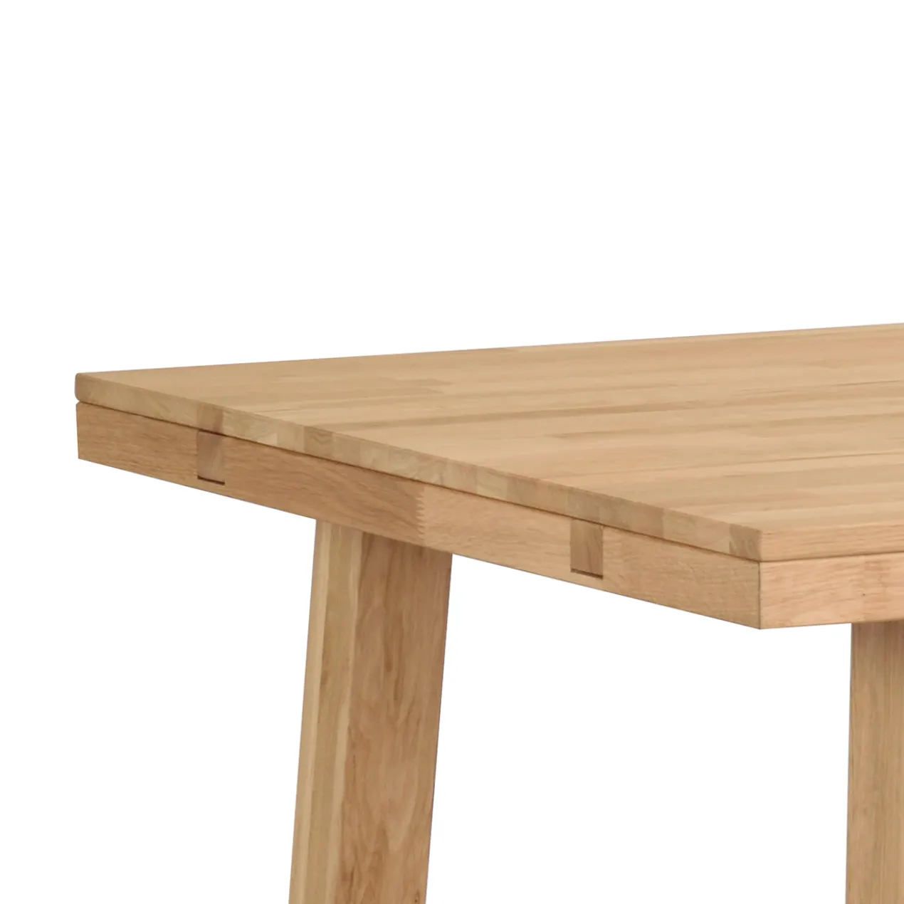 Eettafel Brooklyn Naturel verlengbaar 220 x 95 cm
