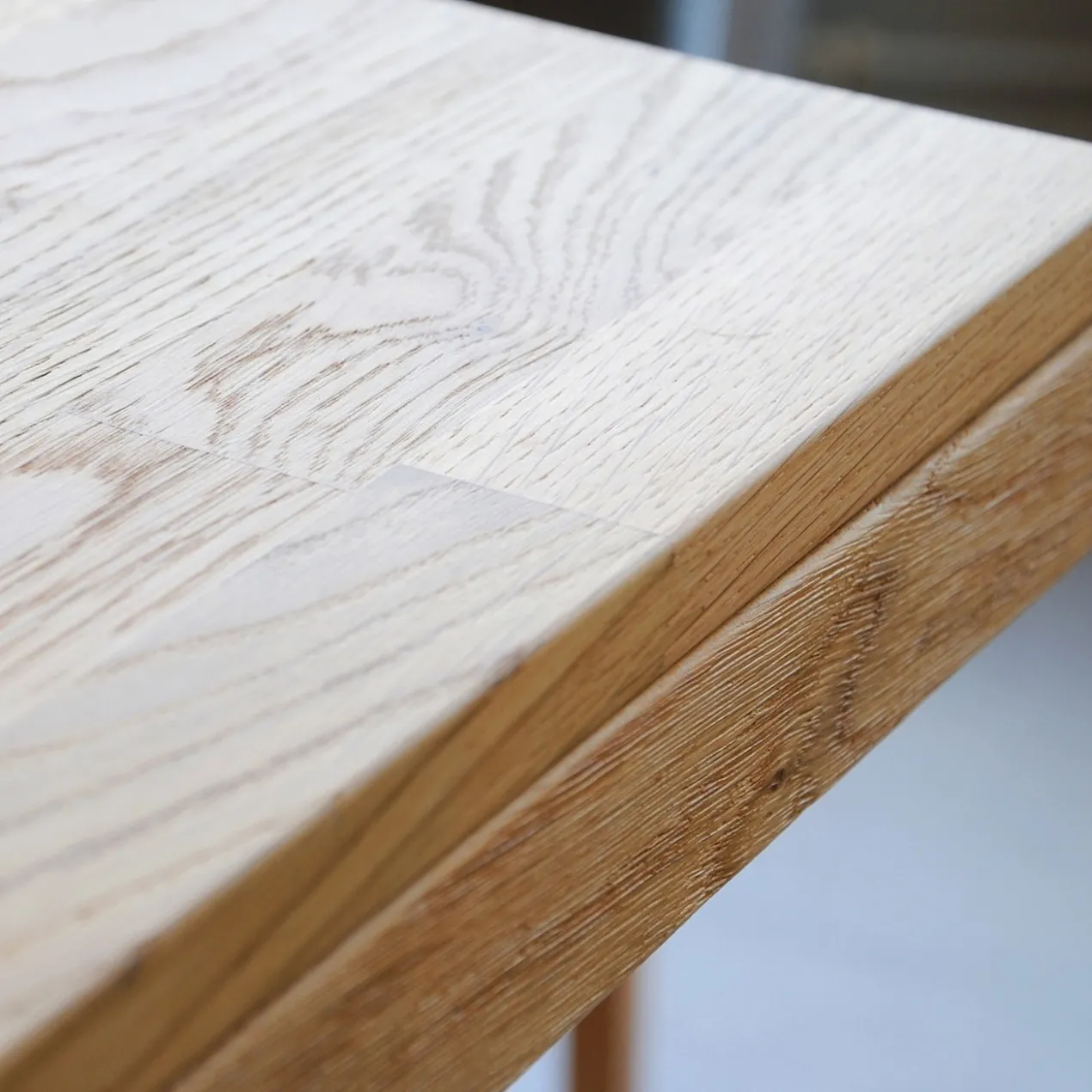 Eettafel Brooklyn whitewash verlengbaar 220 x 95 cm