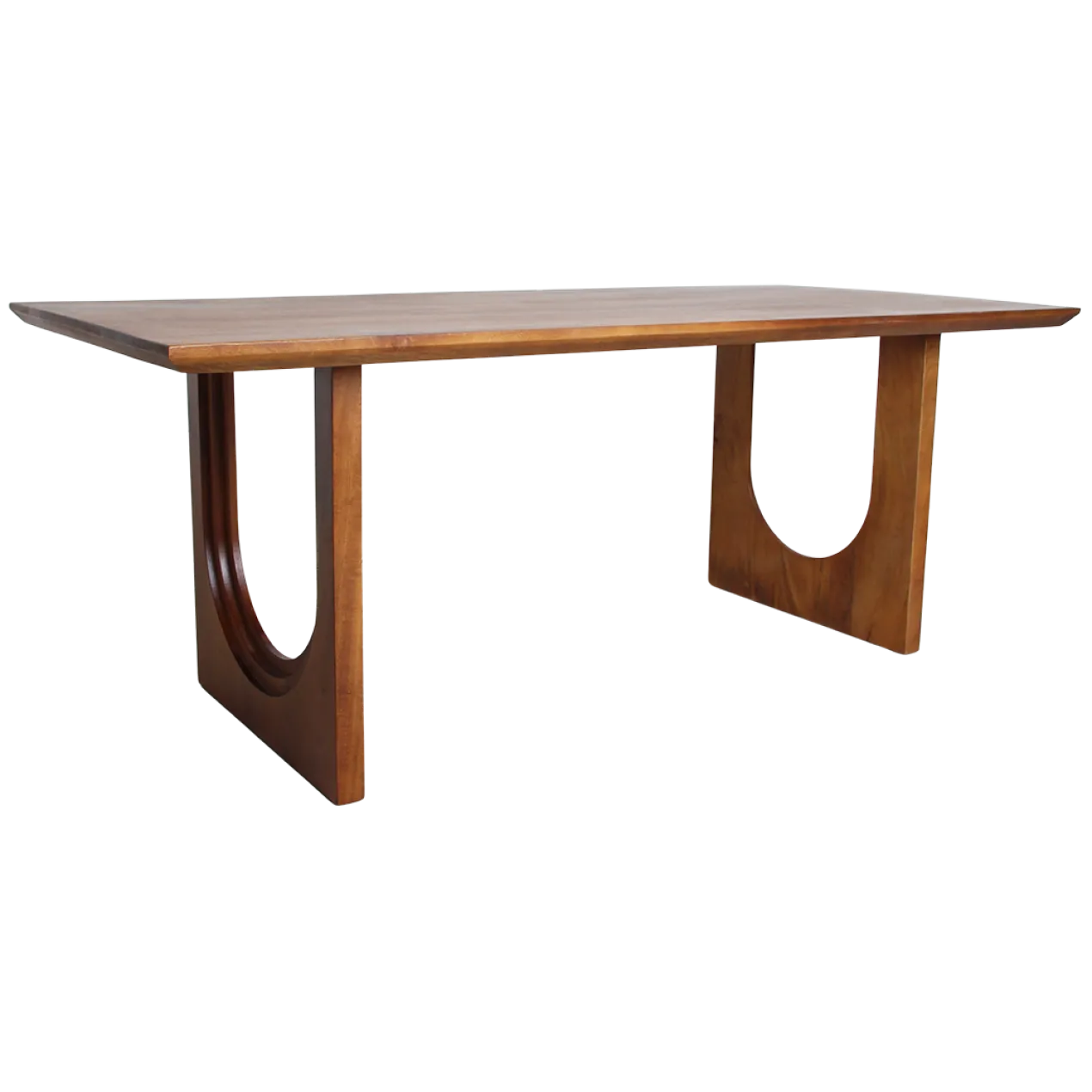 Eettafel Bullnose Chamfered Arch 200x90 cm