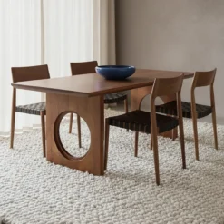 Eettafel Bullnose Chamfered Loop 180x90 cm