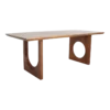 Eettafel Bullnose Chamfered Mix 180x90 cm