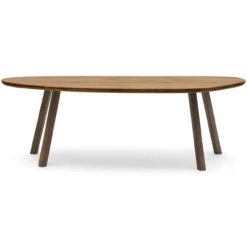 Eettafel Clark tabacco dark 200x90 cm