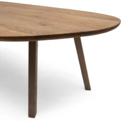 Eettafel Clark tabacco dark 230x105 cm
