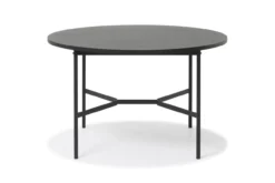 Eettafel Cleo zwart Ø120 cm