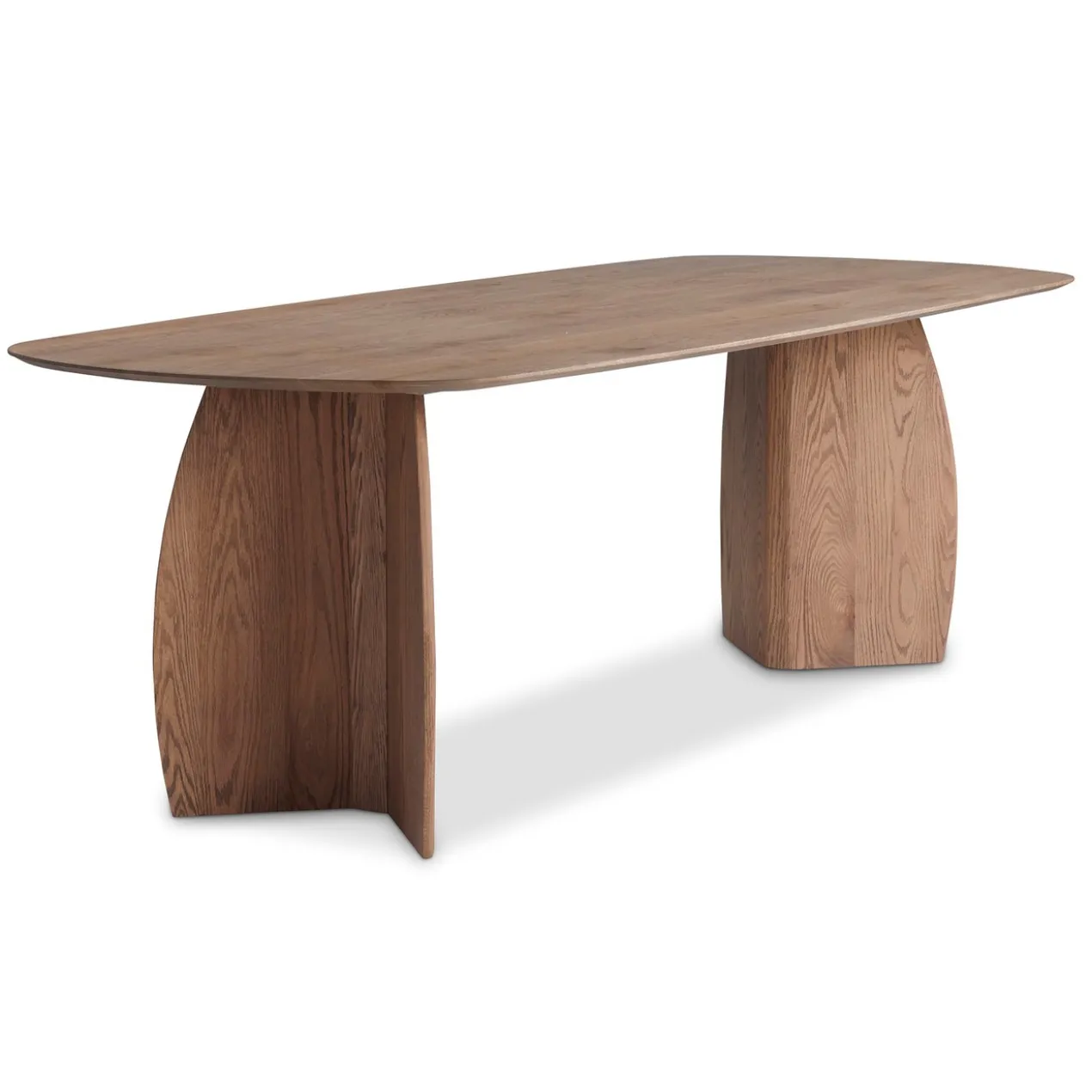 Eettafel Divio tabacco light 220x100 cm