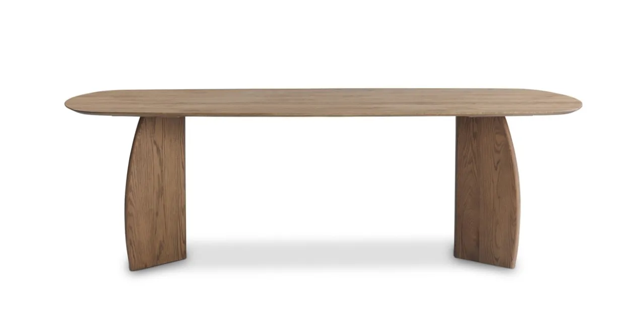 Eettafel Divio tabacco light 240x100 cm