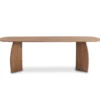 Eettafel Divio tabacco light 240x110 cm