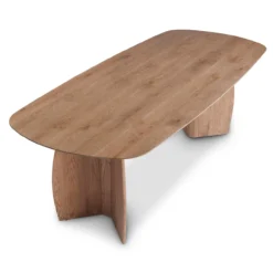 Eettafel Divio tabacco light 240x110 cm
