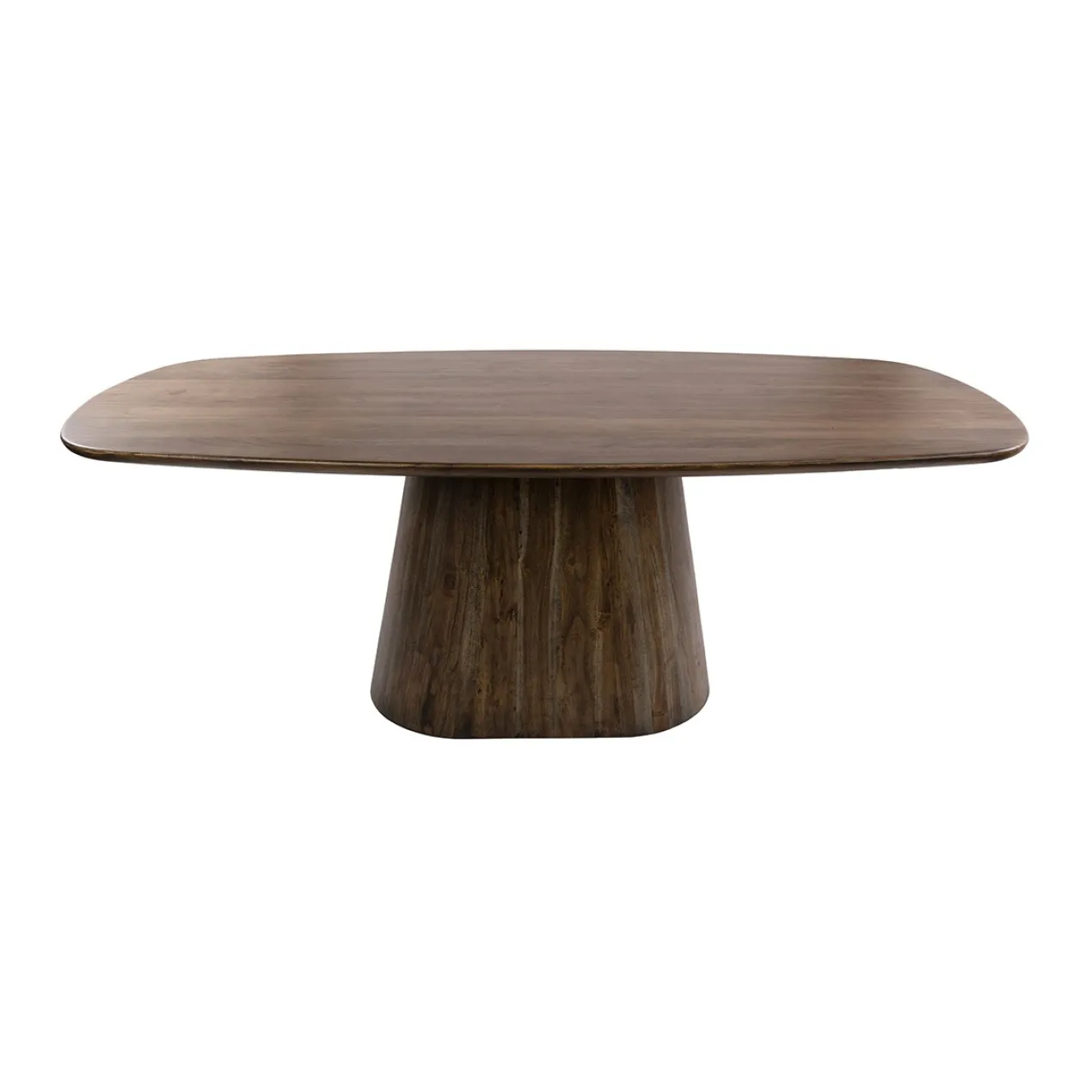 Eettafel Donker deens ovaal 180 cm