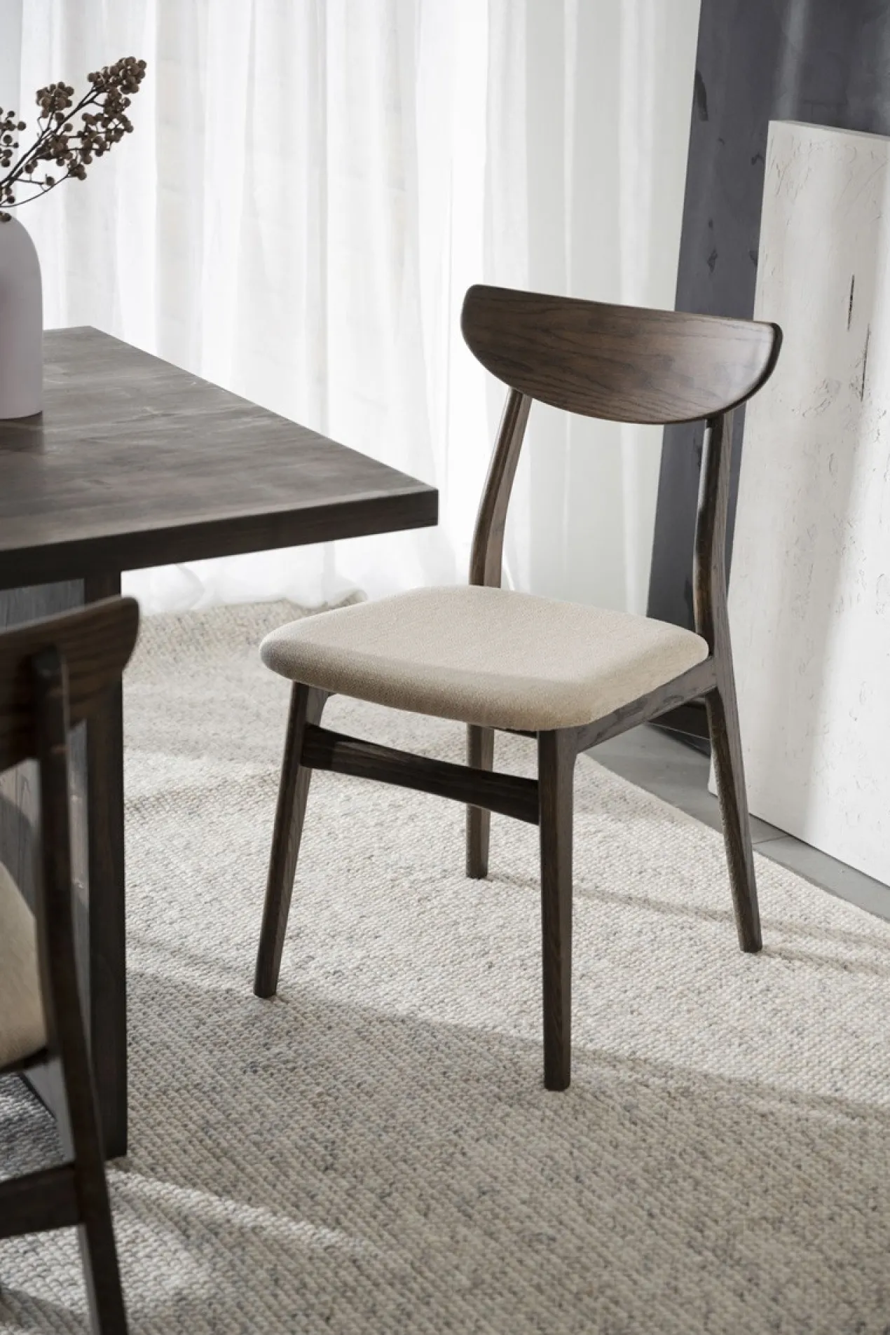 Eettafel Emmett Donker eiken