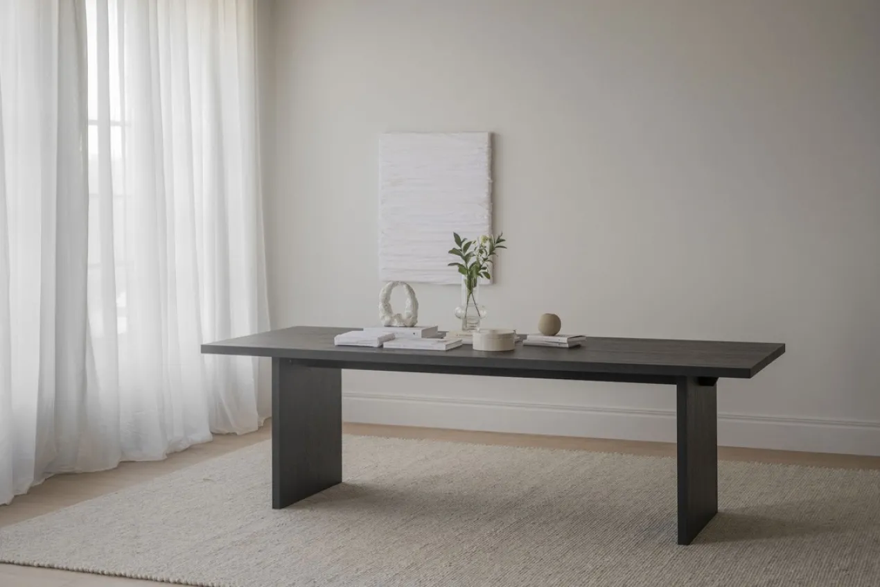 Eettafel Emmett Donker eiken