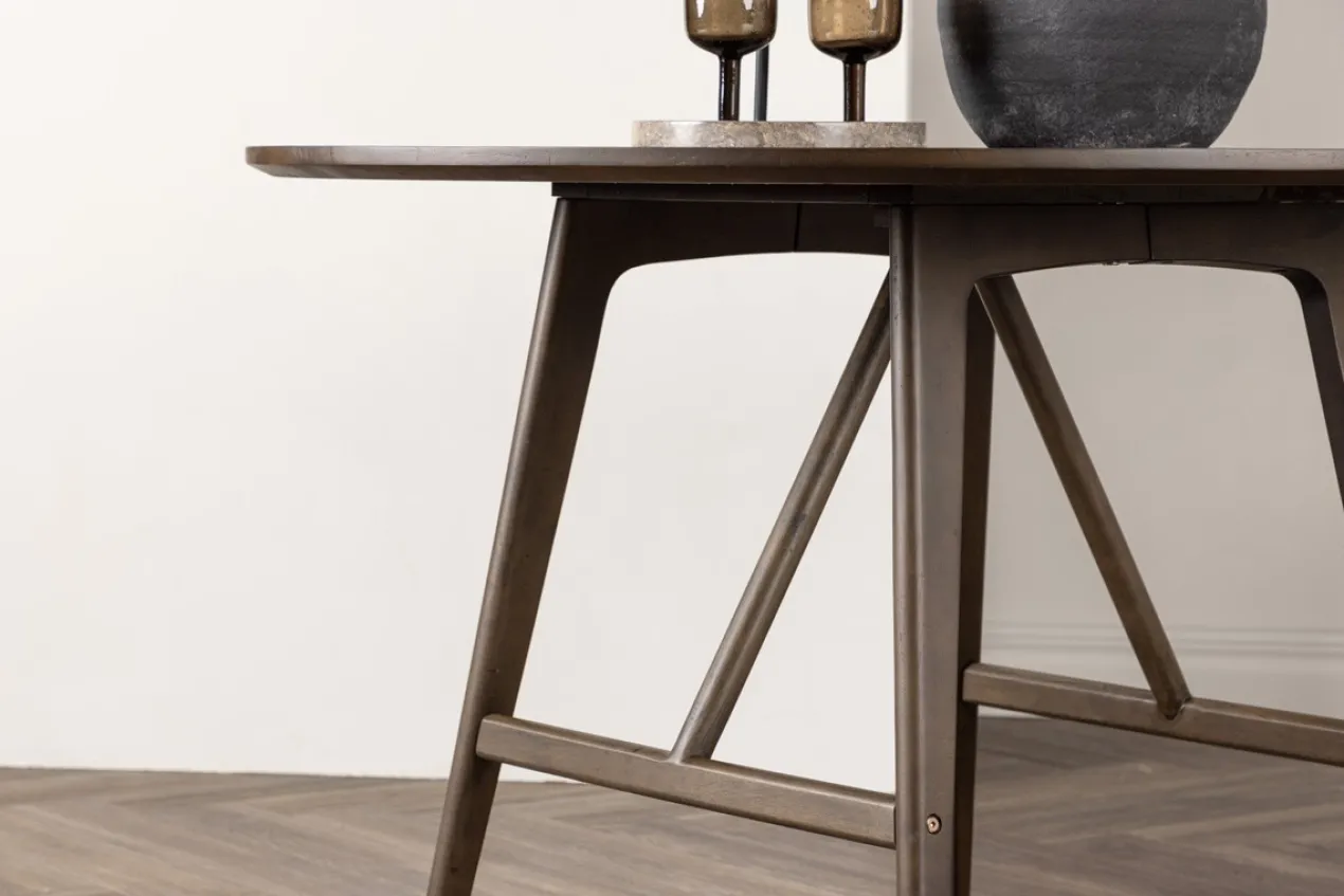 Eettafel Esra hout Donkerbruin