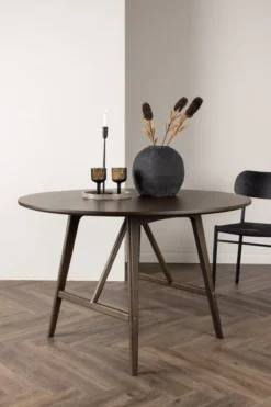 Eettafel Esra hout Donkerbruin