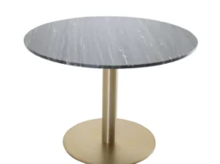 Eettafel Estelle Zwart/Goud