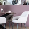 Eettafel Felix - espresso mangohout 190 cm
