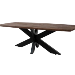 Eettafel Felix - espresso mangohout 190 cm