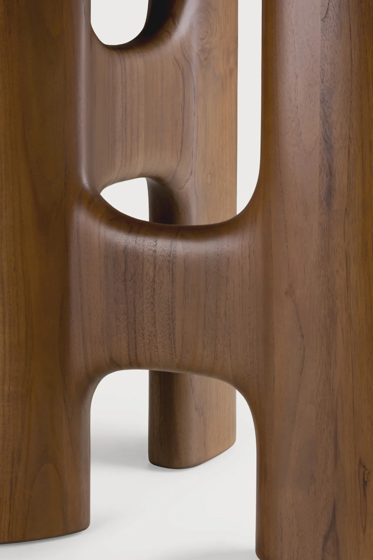 Eettafel Flow teak wild brown 220x110 cm