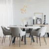 Eettafel Fred rond zwart Zwart