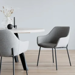 Eettafel Fred rond zwart Zwart