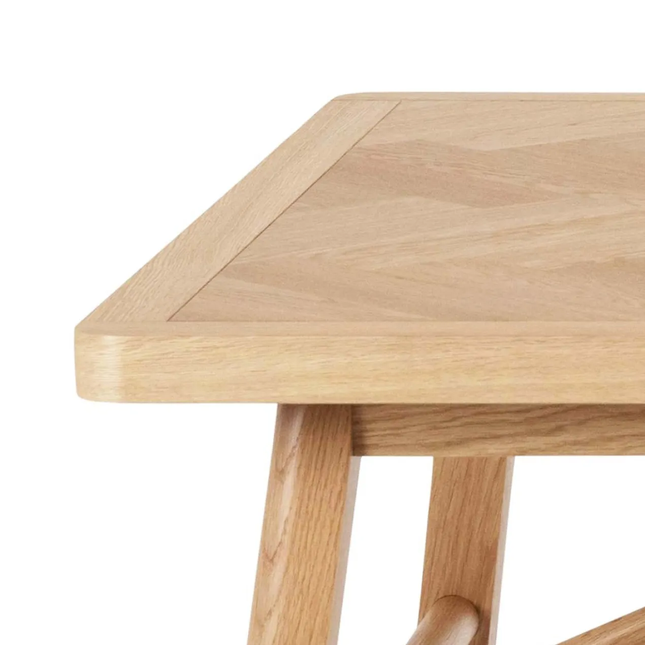 Eettafel Gwen visgraat Naturel