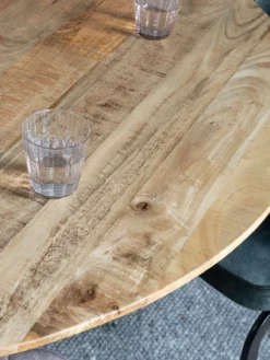 Eettafel Icon ø100 cm – Mangohout