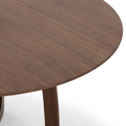 Eettafel Kaia walnoot Ø130 cm