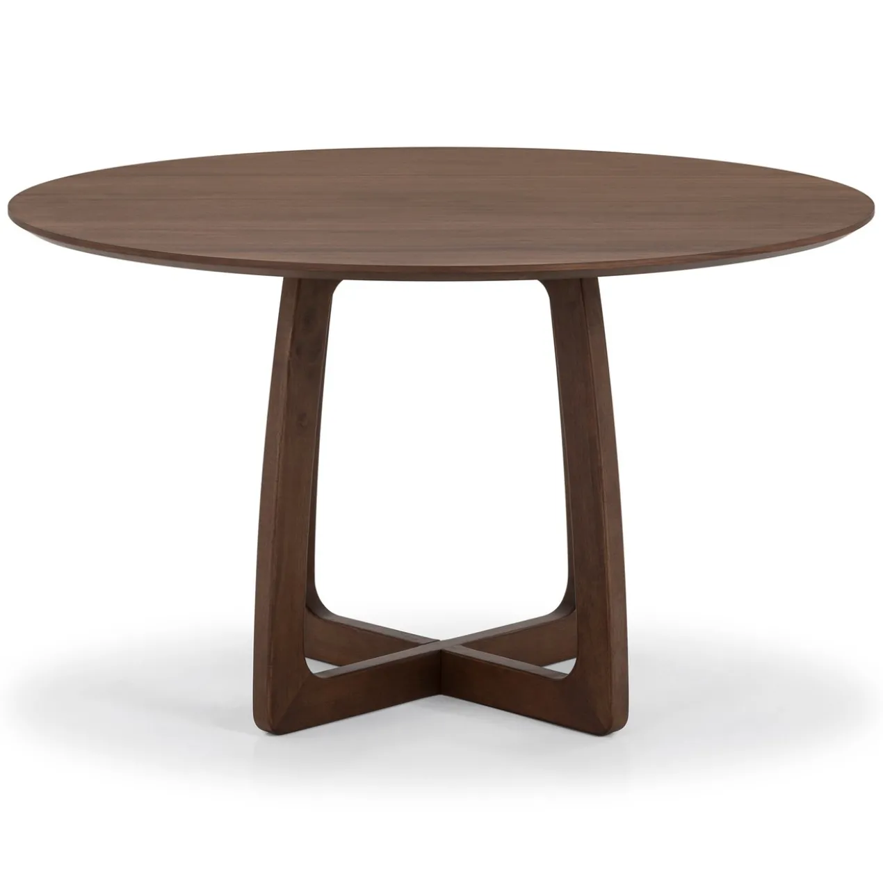 Eettafel Kaia walnoot Ø130 cm