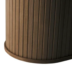 Eettafel Lenn ovaal hout Gerookt eiken