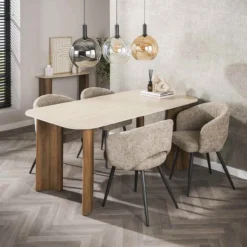 Eettafel Limestone