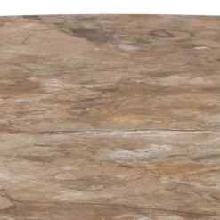 Eettafel Marly keramiek Ø90 cm bruin