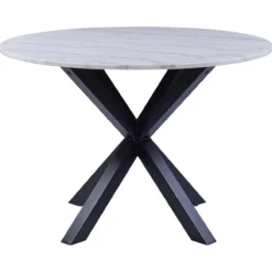 Eettafel Marmer Fred Wit 130