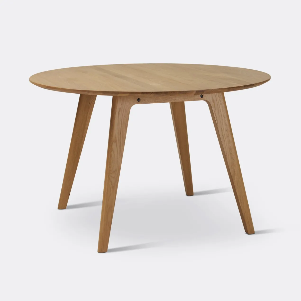 Eettafel Mason Ø120 cm massief eiken