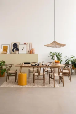 Eettafel Mason 220x95 cm massief eiken