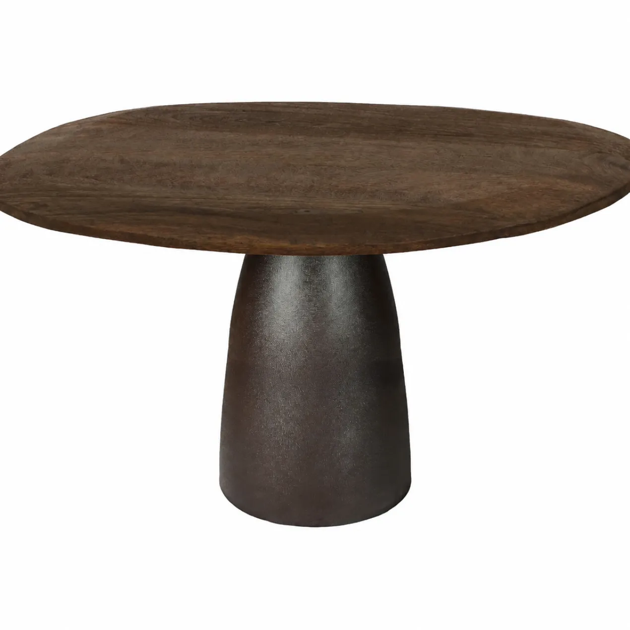 Eettafel Milan Hout 140x120 cm bruin