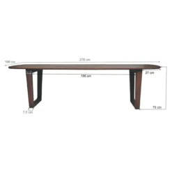 Eettafel Milo 270x100 cm