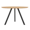 Eettafel New Classic tripod naturel Ø100 cm verjongd