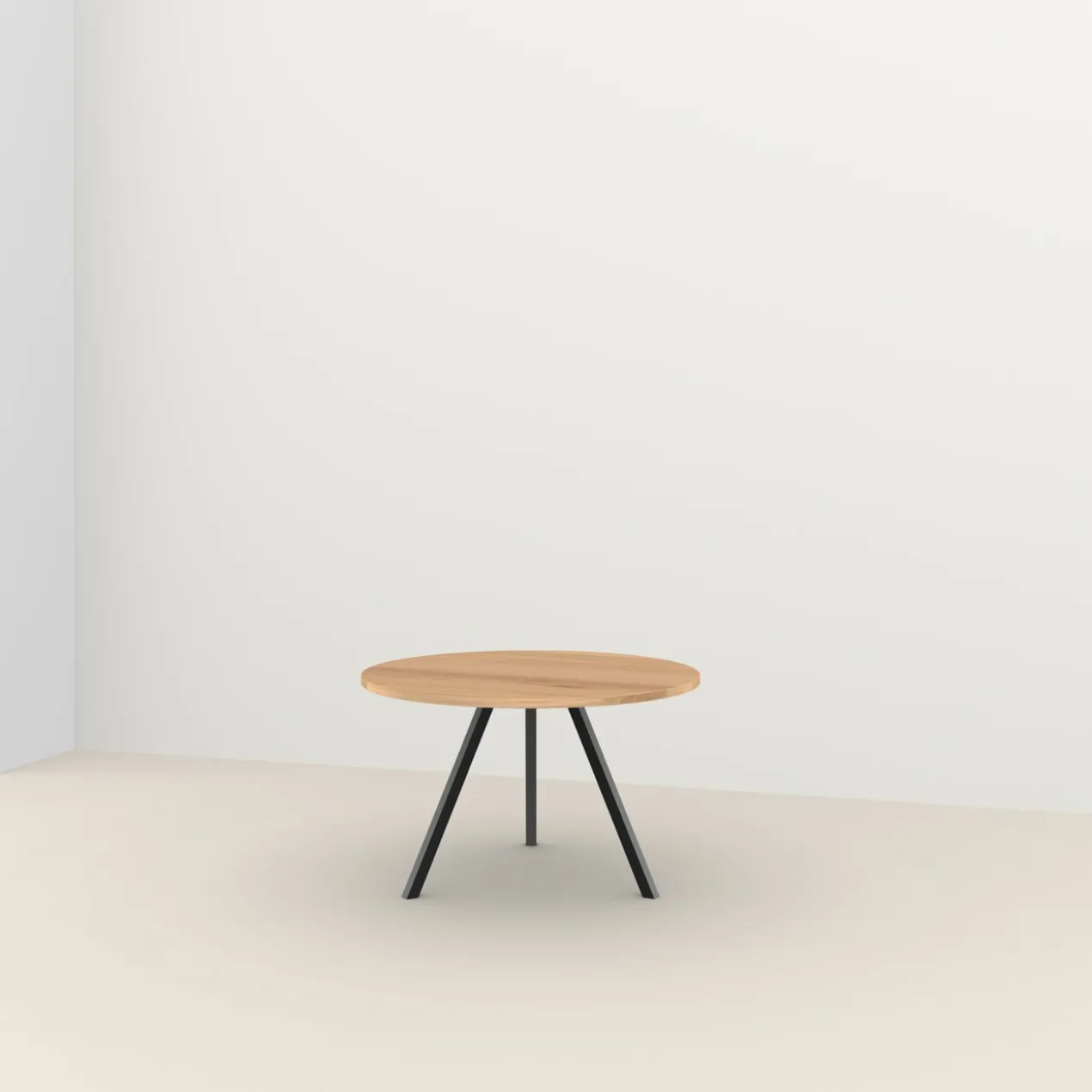 Eettafel New Classic tripod naturel Ø120 cm verjongd