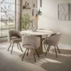 Eettafel Rond Limestone