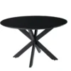 Eettafel rond zwart 130