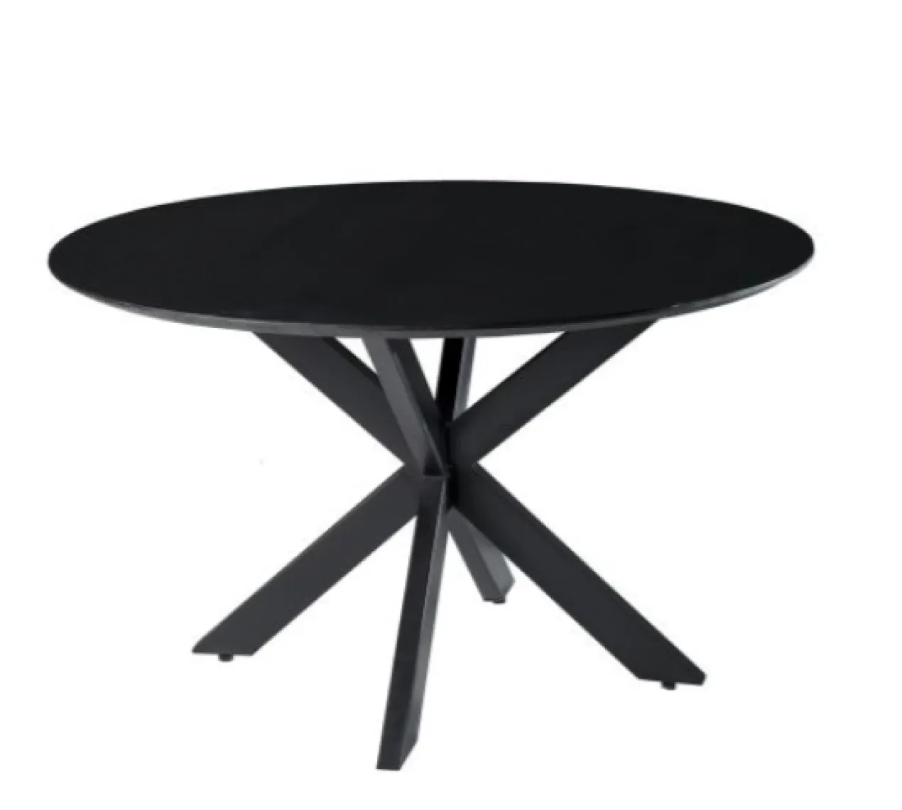 Eettafel rond zwart 130