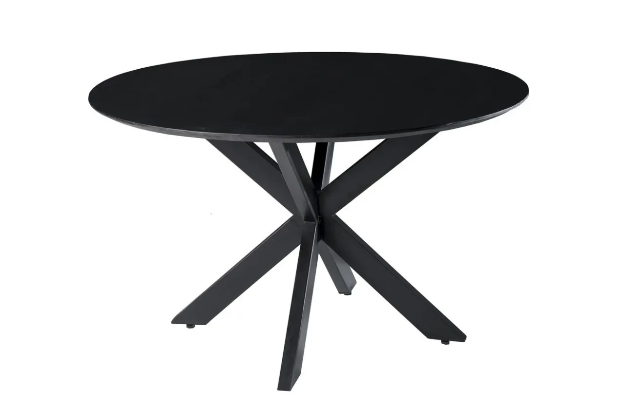 Eettafel rond zwart 130