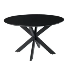 Eettafel rond zwart 120
