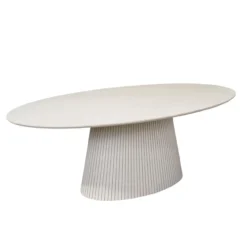 Eettafel Sol Witzand ovaal 210x110 cm