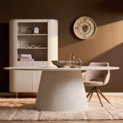 Eettafel Sol Witzand ovaal 210x110 cm