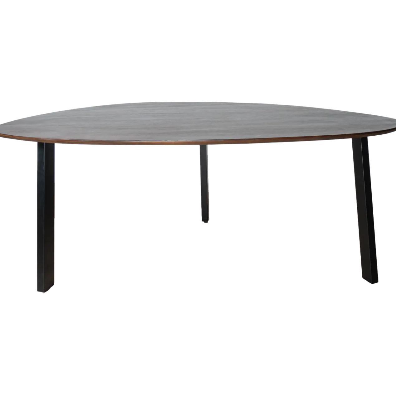 Eettafel Tinus Bruin - Kiezelvormig 200 cm