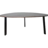 Eettafel Tinus Bruin - Kiezelvormig 240 cm