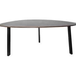 Eettafel Tinus Bruin - Kiezelvormig 240 cm