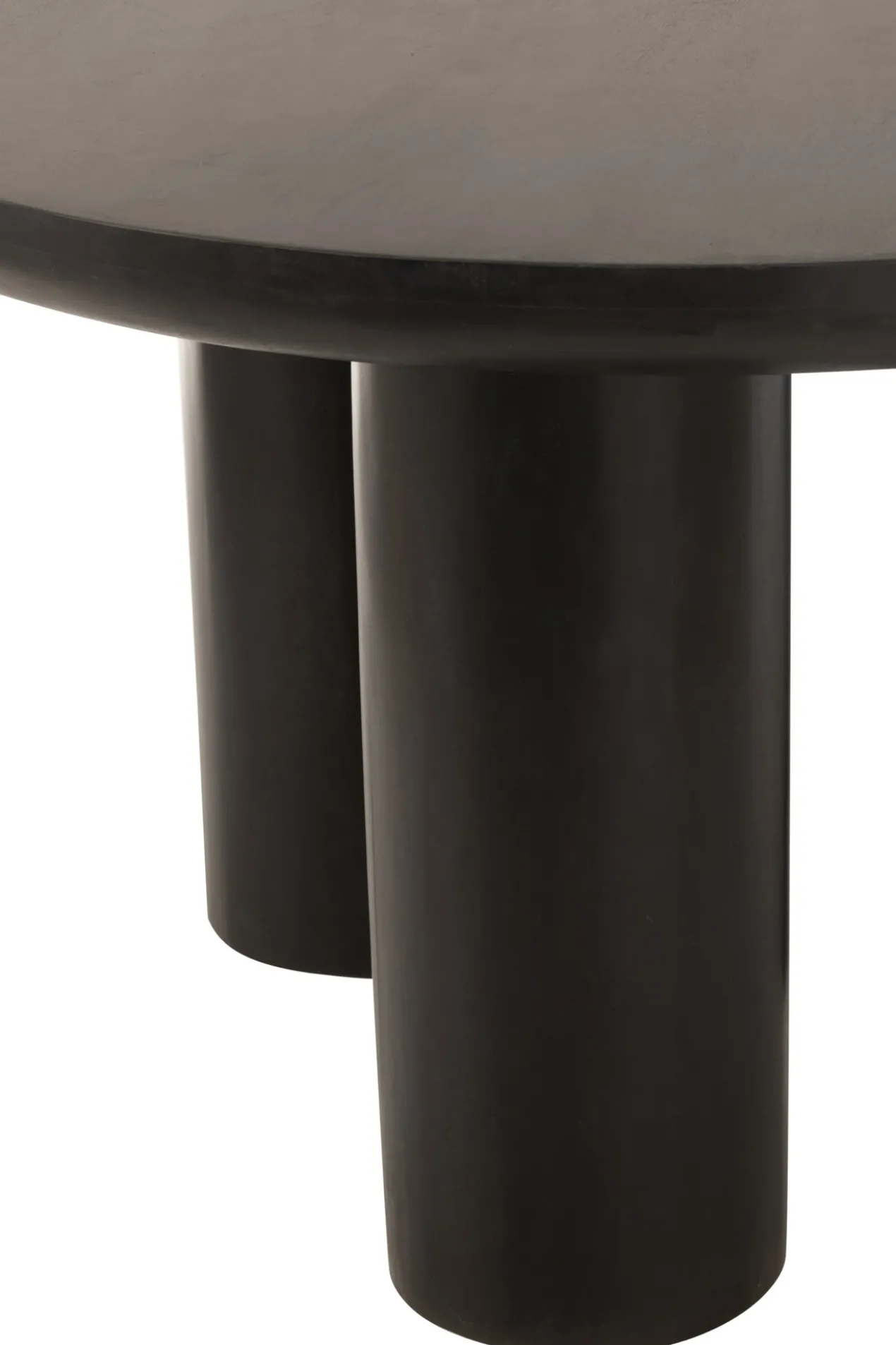 Eettafel TRIO Mangohout Zwart