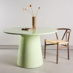 Eettafel Trude groen Ø120 cm